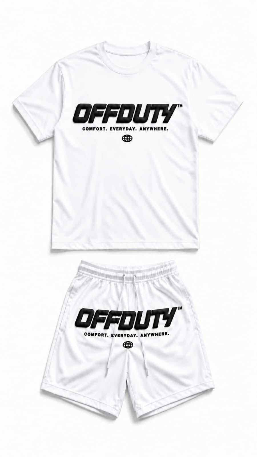 T shirt and shorts set